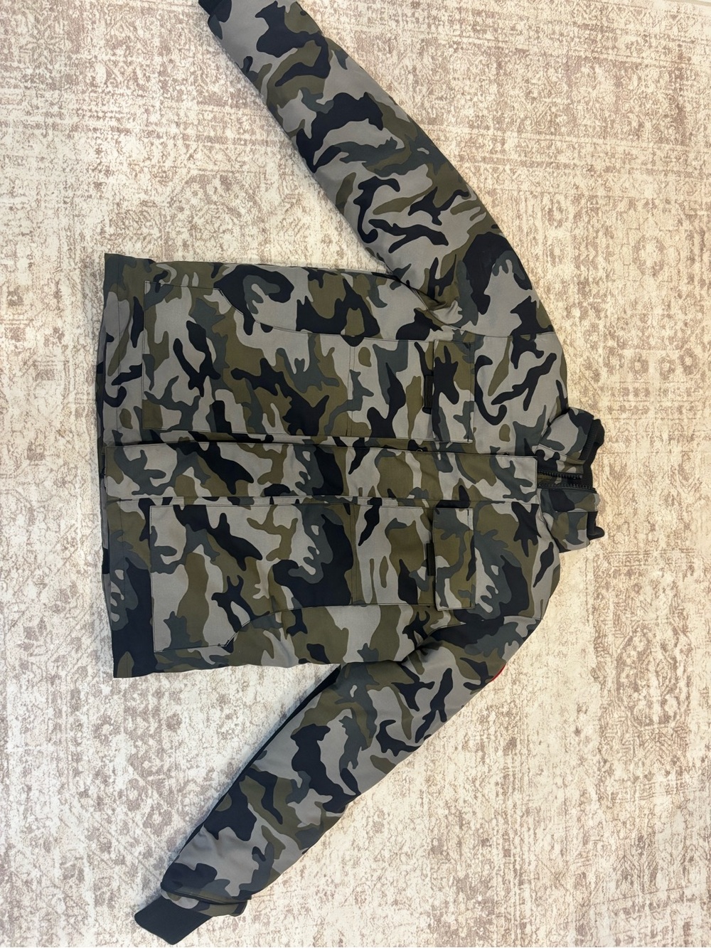 Men’s Canada Goose Camo Puffer Jacket - Green Camouflage